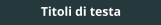 Titoli di testa